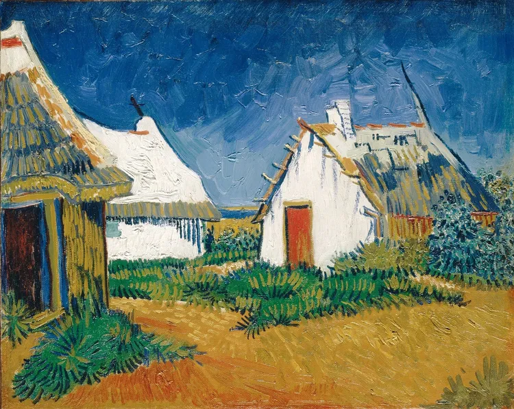 Cottages in Saintes-Maries-de-la-Mer, de Vincent van Gogh