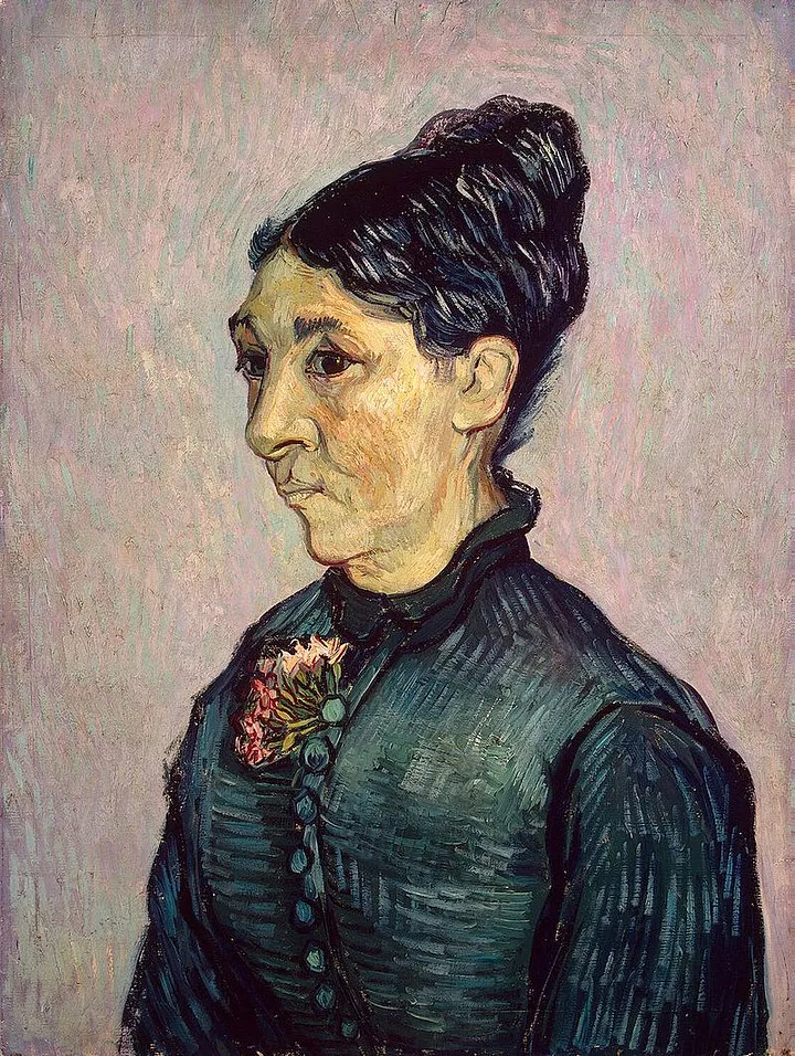 Retrato da Madame Trabuc, de Vincent van Gogh