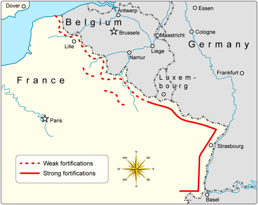 Linha Margot, na França, Segunda Guerra Mundial - Wikimedia Commons
