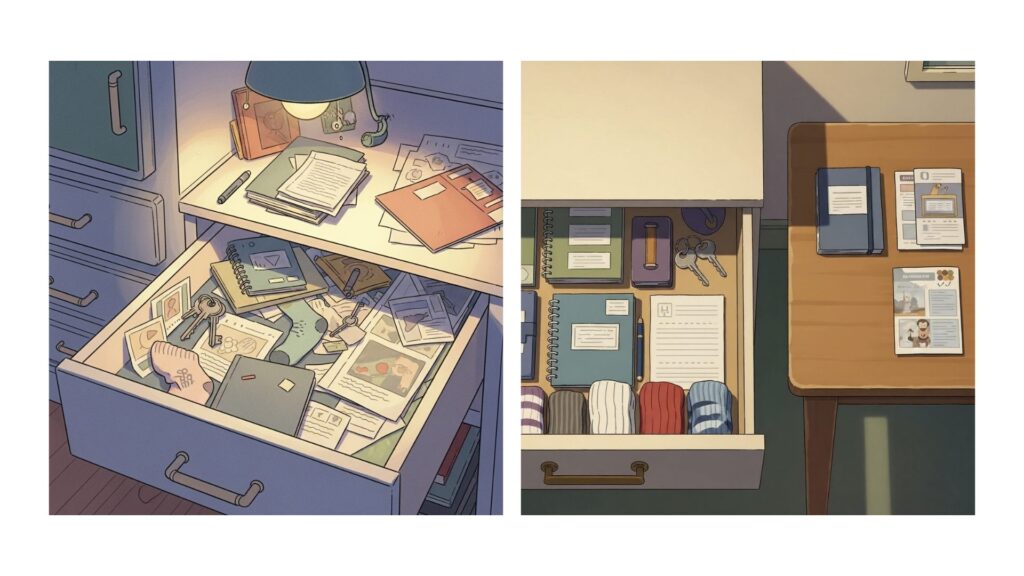 Para lidar com o desânimo e o estresse você precisa organizar os seus pensamentos