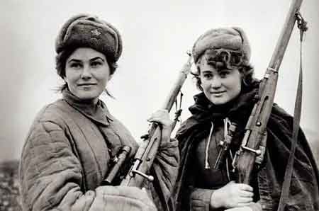 Snippers russas na Segunda Guerra Mundial - Fonte: Military Story Now