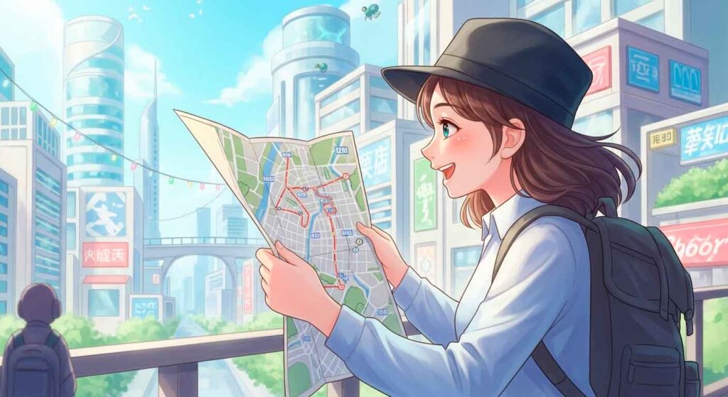 definir o rumo de sua vida é libertador como encontra-se no meio de uma cidade que você não conhece