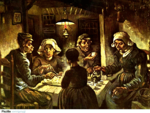 Os Comedores de Batata, de Vincent van Gogh