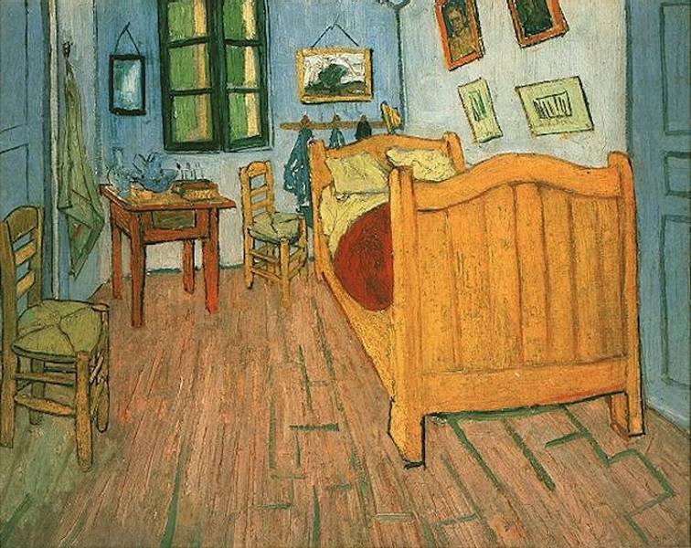 Quarto em Arles, de Vincent van Gogh